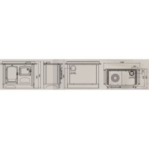 LINCAR Deneris Holzofen – 9 kW