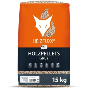 HEIZFUXX Holzpellets Grey 6mm ENplusA1, 65 x 15kg Palette