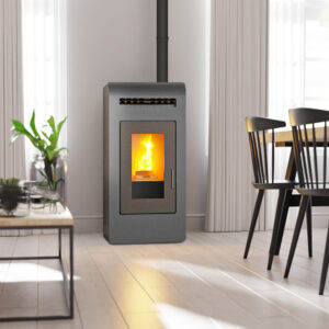 Kanalisierbarer Pelletofen CAYENNE – 14 kW