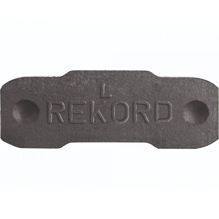 REKORD Braunkohlebriketts als Palette Folie