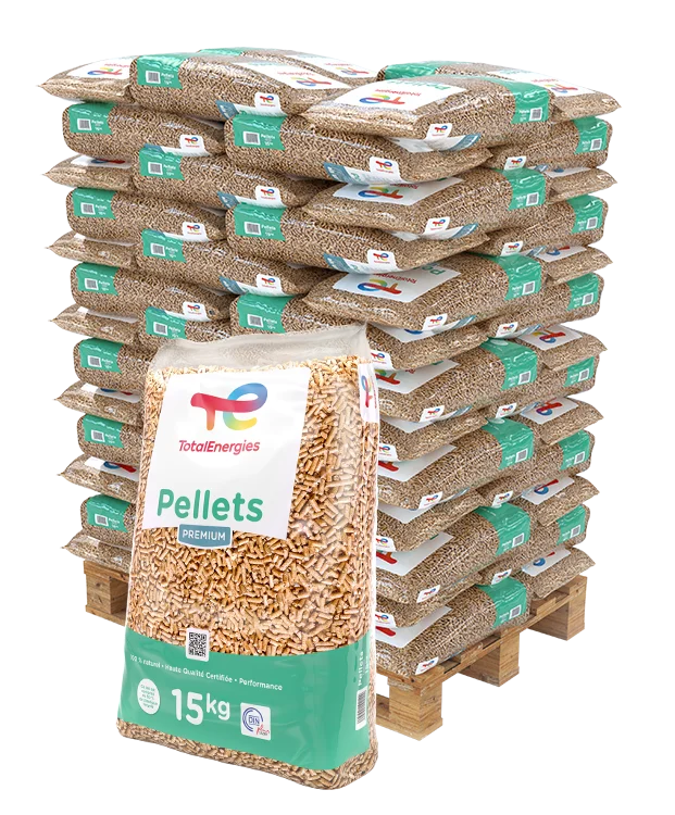 1 Palette Pellets von TOTALENERGIES