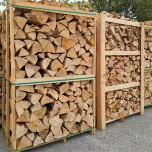 Premium Brennholz 50 cm – verpackt auf Palette mit 2 m³ / 2,5 Raummetern